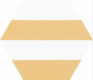 КЕРАМОГРАНИТ CODICER HEX. PORTO CAPRI YELLOW 25X22