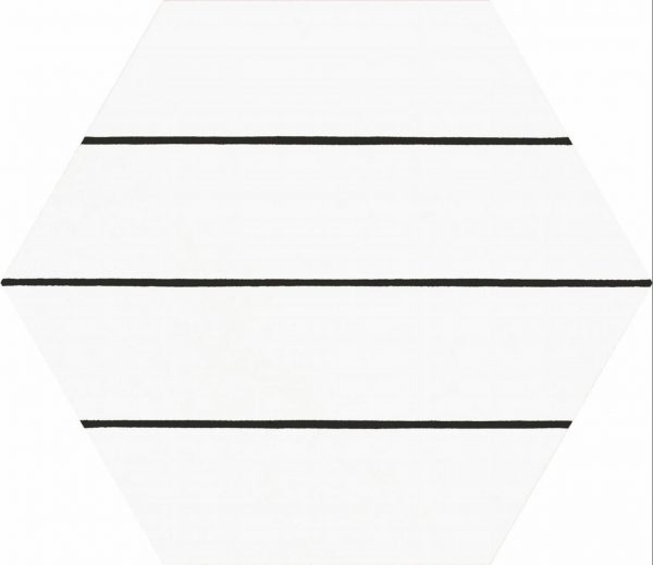 КЕРАМОГРАНИТ CODICER HEX. PORTO SAVONA BLACK 25X22