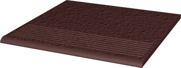 СТУПЕНЬ CERAMIKA PARADYZ NATURAL BROWN STOPNICA PROSTA DURO 30X30 (1,17)