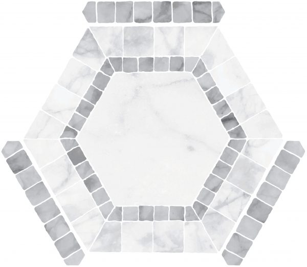 КЕРАМОГРАНИТ MONOPOLE IBIZA WHITE 22X25 — изображение 2