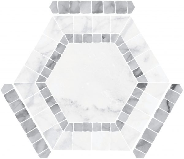 КЕРАМОГРАНИТ MONOPOLE IBIZA WHITE 22X25 — изображение 3
