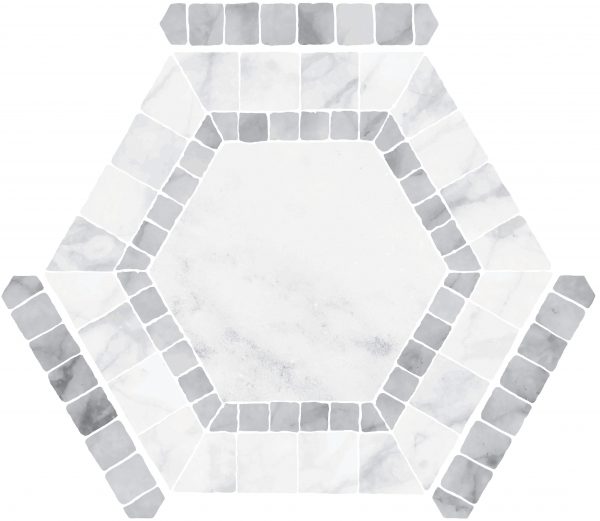 КЕРАМОГРАНИТ MONOPOLE IBIZA WHITE 22X25 — изображение 4
