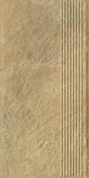 СТУПЕНЬ CERAMIKA PARADYZ EREMITE SAND STOPNICA PROSTA STRUKTURA MAT 30X60 (1,44)