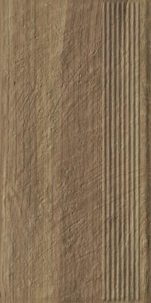 СТУПЕНЬ CERAMIKA PARADYZ CARRIZO WOOD STOPNICA PROSTA STRUKTURA MAT B1A 30X60 (1,44)