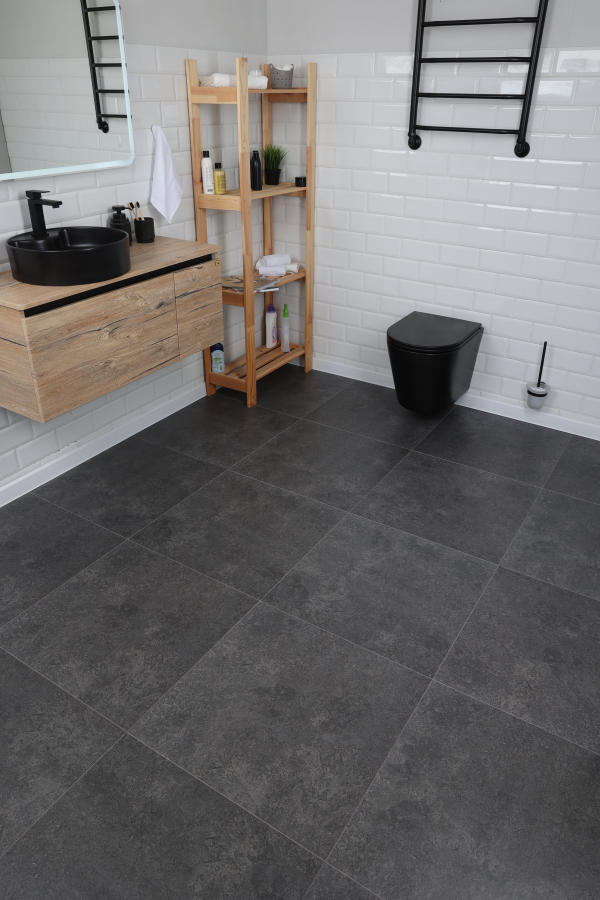КЕРАМОГРАНИТ REALISTIK SAFIA BLACK 60X60 — изображение 6