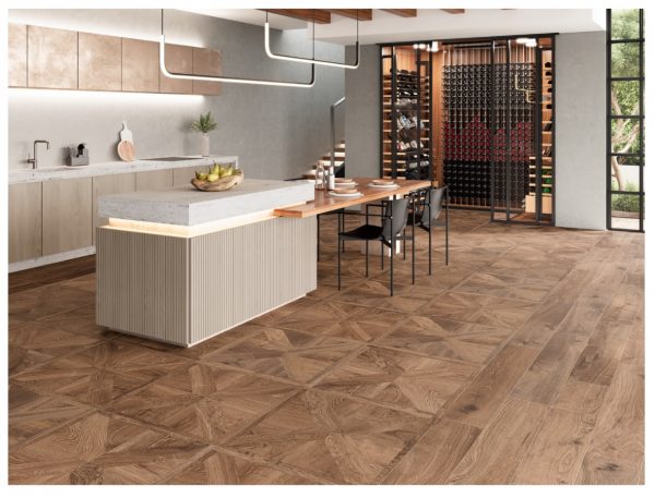 КЕРАМОГРАНИТ FANAL DEC. FOREST CAOBA 7575 REC 75X75 — изображение 2