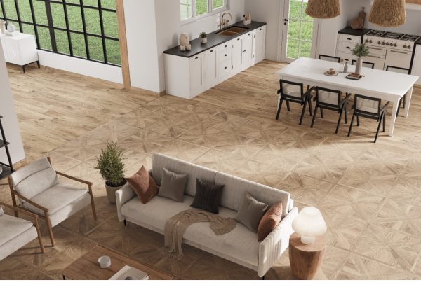 КЕРАМОГРАНИТ FANAL DEC. FOREST HONEY 7575 REC 75X75 — изображение 2