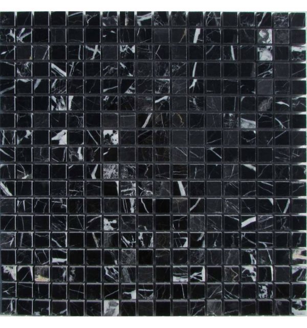 М  NERO MARQUINA POL 15X15Х4 ММ