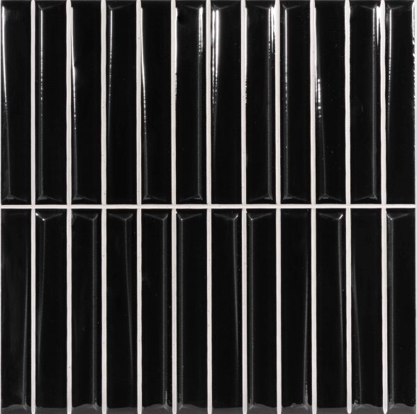 ПЛИТКА MONOPOLE MELODY BLACK 20X20 (1,00)