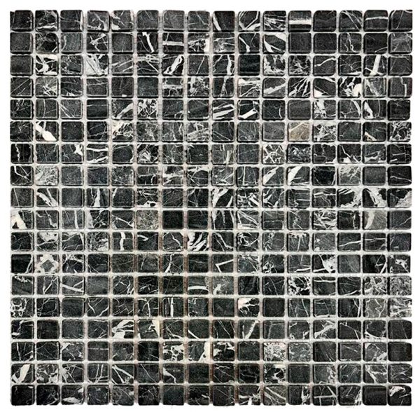 М  NERO MARQUINA TUM 15X15Х4 ММ