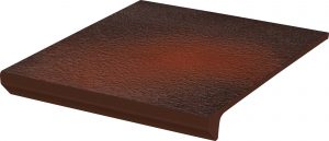 КАПИНОС CERAMIKA PARADYZ CLOUD BROWN KAPINOS STOPNICA PROSTA DURO NEW 30X33