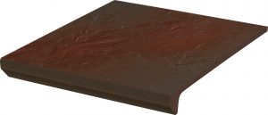 КАПИНОС CERAMIKA PARADYZ SEMIR BROWN KAPINOS STOPNICA PROSTA NEW 30Х33
