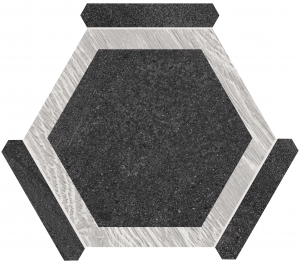 КЕРАМОГРАНИТ MONOPOLE OREGON GRAFITO GRIS 22X25