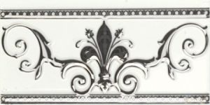 Керамическая плитка CENEFA NOBLESSE BLANCO SILVER 20X10 КЕРАМИЧЕСКАЯ ПЛИТКА CENEFA NOBLESSE BLANCO SILVER 20X10