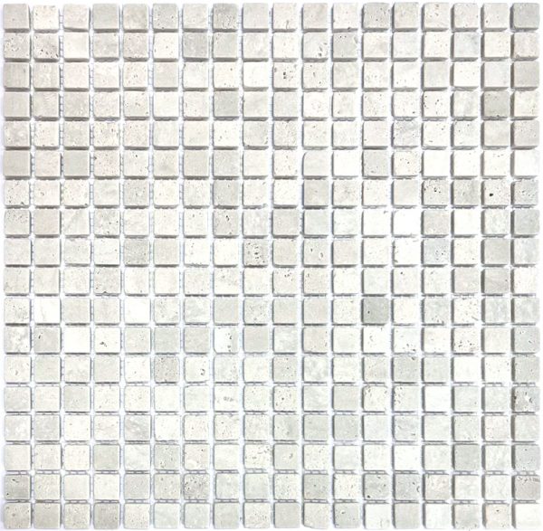 М  TRAVERTINE GRAY TUM 15Х15Х4 ММ