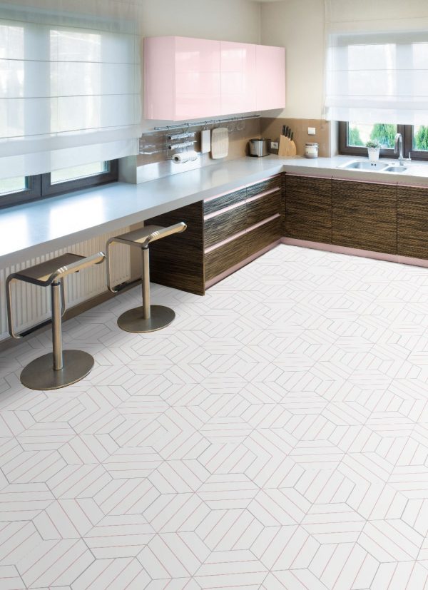 КЕРАМОГРАНИТ CODICER HEX. PORTO SAVONA PINK 25X22 — изображение 2
