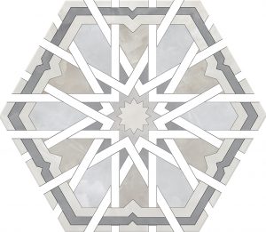 КЕРАМОГРАНИТ MONOPOLE RADIANT GREY 20X24 (0,915)
