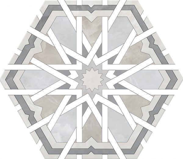 КЕРАМОГРАНИТ MONOPOLE RADIANT GREY 20X24 (0,915)
