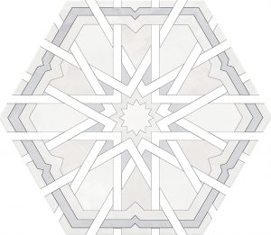 КЕРАМОГРАНИТ MONOPOLE RADIANT WHITE 20X24 (0,915)