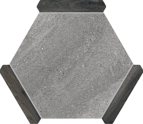 КЕРАМОГРАНИТ MONOPOLE SACRAMENTO GRIS EBANO 22X25 — изображение 2