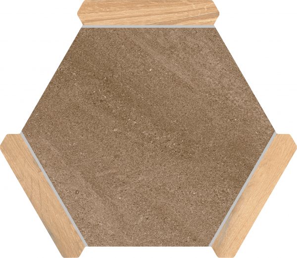 КЕРАМОГРАНИТ MONOPOLE SACRAMENTO MARRON PINO 22X25 — изображение 3