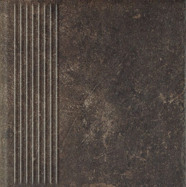 СТУПЕНЬ CERAMIKA PARADYZ SCANDIANO BROWN STOPNICA PROSTA B1A 30X30 (1,17)