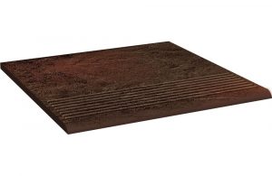 СТУПЕНЬ CERAMIKA PARADYZ SEMIR BROWN STOPNICA PROSTA 30Х30 (1,17)