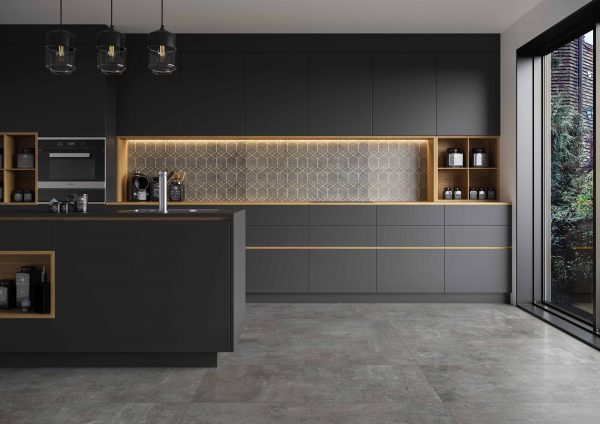 КЕРАМОГРАНИТ CERRAD SOFTCEMENT GRAPHITE RECT 119,7X59,7 — изображение 5