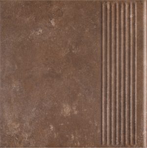 СТУПЕНЬ CERAMIKA PARADYZ ILARIO BROWN STOPNICA PROSTA 30X30 (1,17)