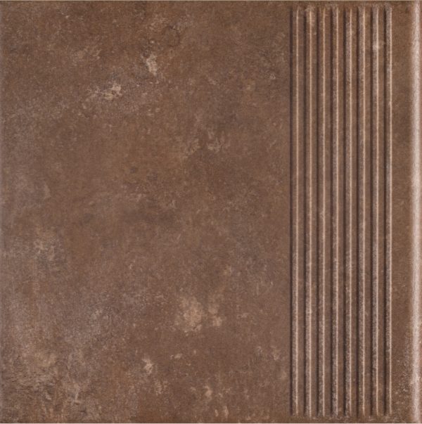 СТУПЕНЬ CERAMIKA PARADYZ ILARIO BROWN STOPNICA PROSTA 30X30 (1,17)