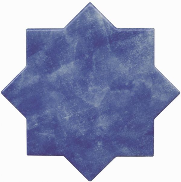 Керамическая плитка BECOLORS STAR 13,25X13,25 ELECTRIC BLUE КЕРАМИЧЕСКАЯ ПЛИТКА BECOLORS STAR 13,25X13,25 ELECTRIC BLUE