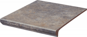 КАПИНОС CERAMIKA PARADYZ VIANO GRYS KAPINOS STOPNICA PROSTA 30X33