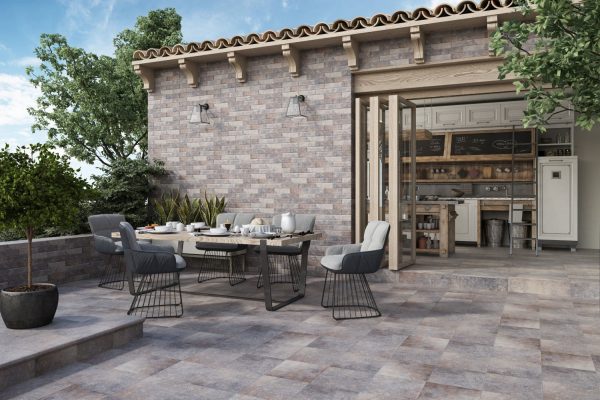 КАПИНОС CERAMIKA PARADYZ VIANO GRYS KAPINOS STOPNICA PROSTA 30X33 — изображение 2