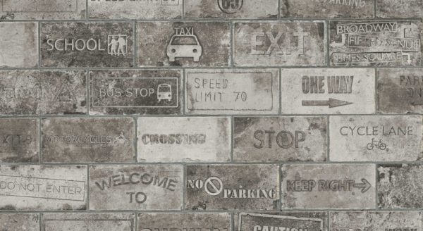 Керамическая плитка ROAD SIGNS MIX WALL STREET 10X20 КЕРАМИЧЕСКАЯ ПЛИТКА ROAD SIGNS MIX WALL STREET 10X20