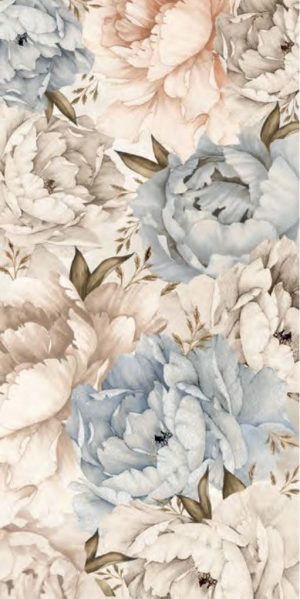 Керамическая плитка 60X120 LUMIERE DEC.PEONIE КЕРАМИЧЕСКАЯ ПЛИТКА 60X120 LUMIERE DEC.PEONIE