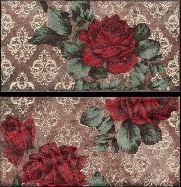 Керамическая плитка INS.S/2 VINT.ROSES OLD CHICAGO 10X20 КЕРАМИЧЕСКАЯ ПЛИТКА INS.S/2 VINT.ROSES OLD CHICAGO 10X20