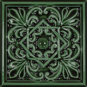 Керамическая плитка 15X15 CLASSIC 1 ESMERALDA (CRAQUELE) КЕРАМИЧЕСКАЯ ПЛИТКА 15X15 CLASSIC 1 ESMERALDA (CRAQUELE)