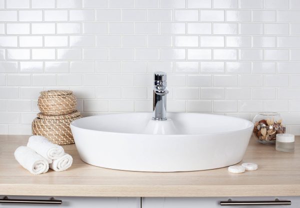 BRICK WHITE GLOSSY 45X95 — изображение 4