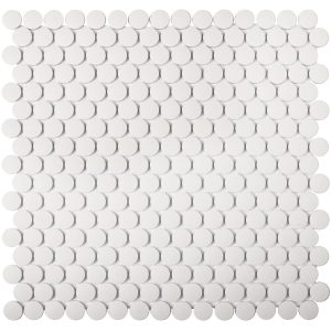 PENNY ROUND WHITE ANTISLIP