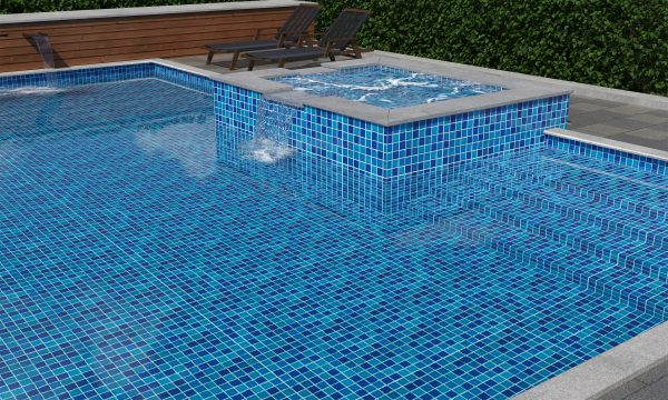 CRACKLE BLUE MIXED GLOSSY 48Х48 — изображение 3
