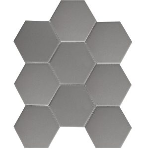 HEXAGON BIG GREY MATT 95X110