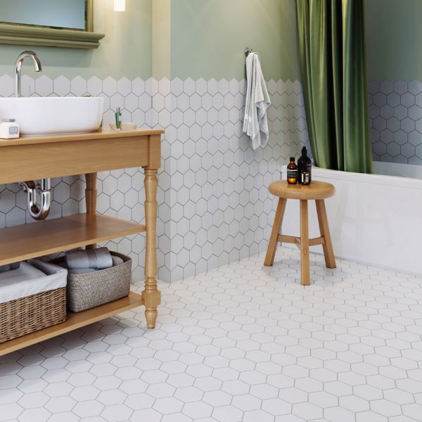 HEXAGON BIG WHITE MATT 95X110 — изображение 2