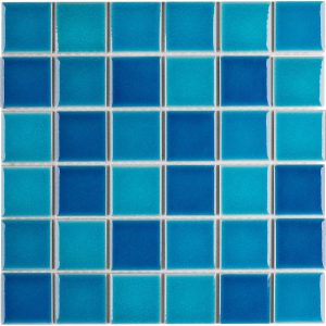 CRACKLE BLUE MIXED GLOSSY 48Х48