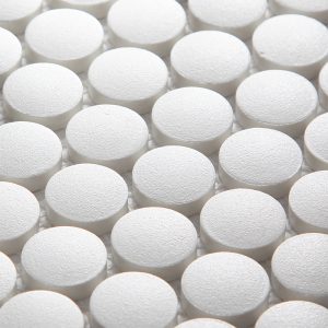 PENNY ROUND WHITE ANTISLIP