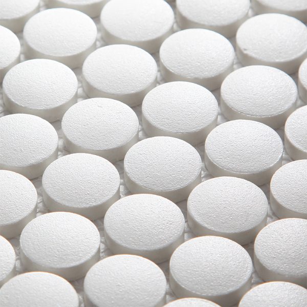 PENNY ROUND WHITE ANTISLIP