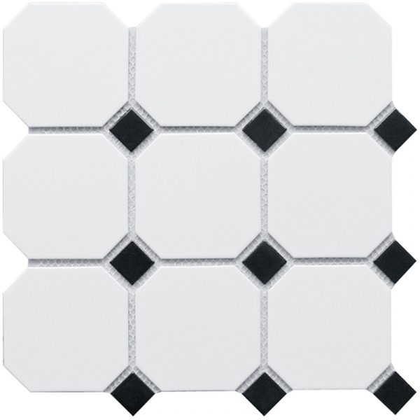 OCTAGON BIG WHITE/BLACK MATT — изображение 4