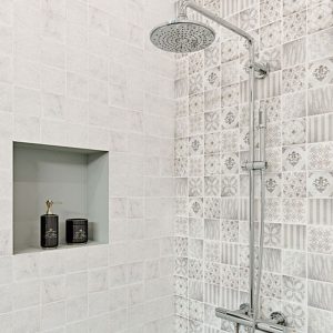 WHITE MARBLE TUMBLED 10Х10