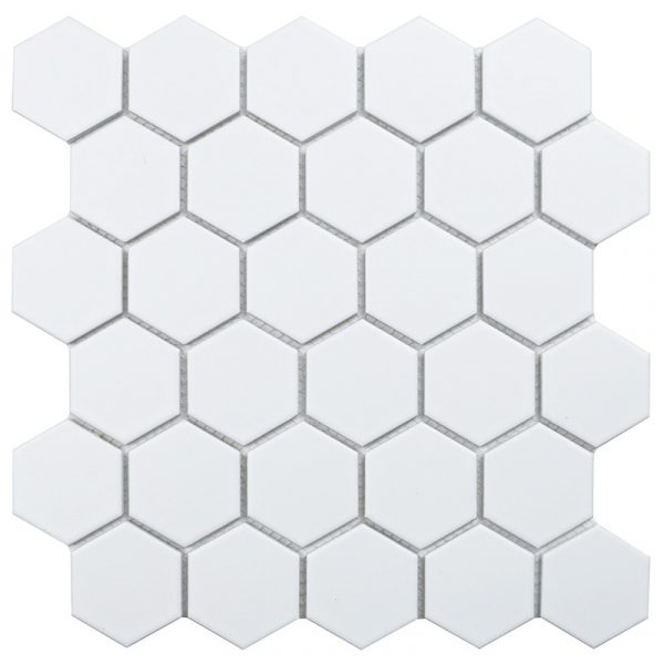 HEXAGON SMALL WHITE MATT 51X59 — изображение 5