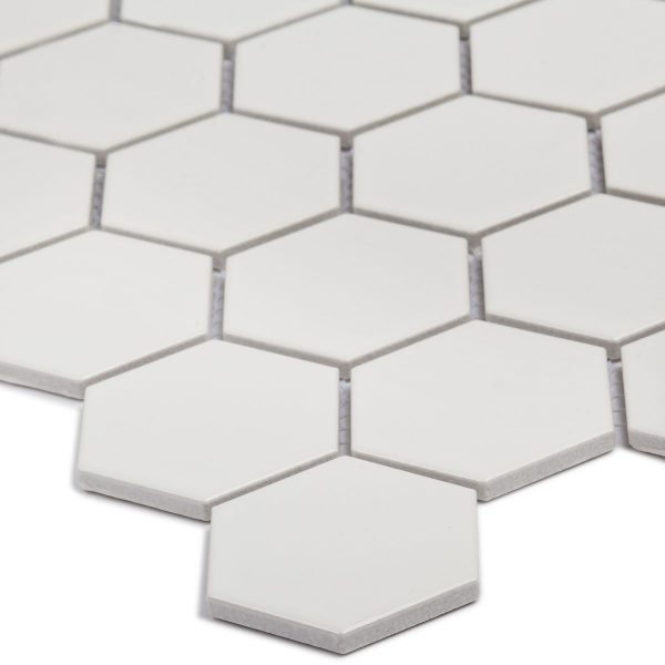 HEXAGON SMALL WHITE MATT 51X59 — изображение 2