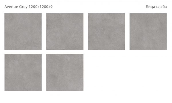AVENUE GREY SAHARA 1200Х1200Х9ММ